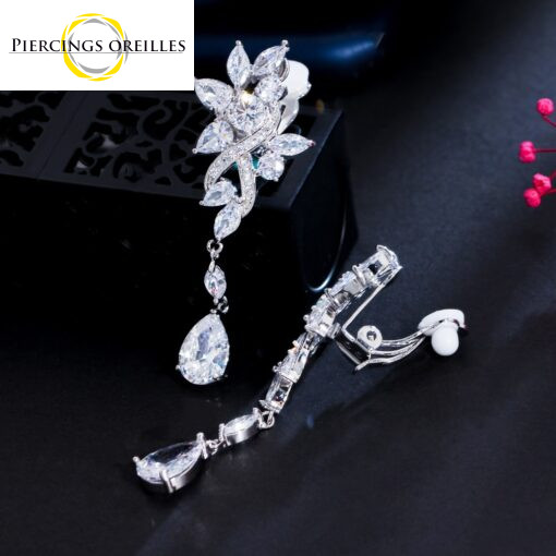 5 Pièces Ear Cuff Or Argent Sans Perçage - Bijoux Réglables Pour Cartilage Helix, Cadeau Femme